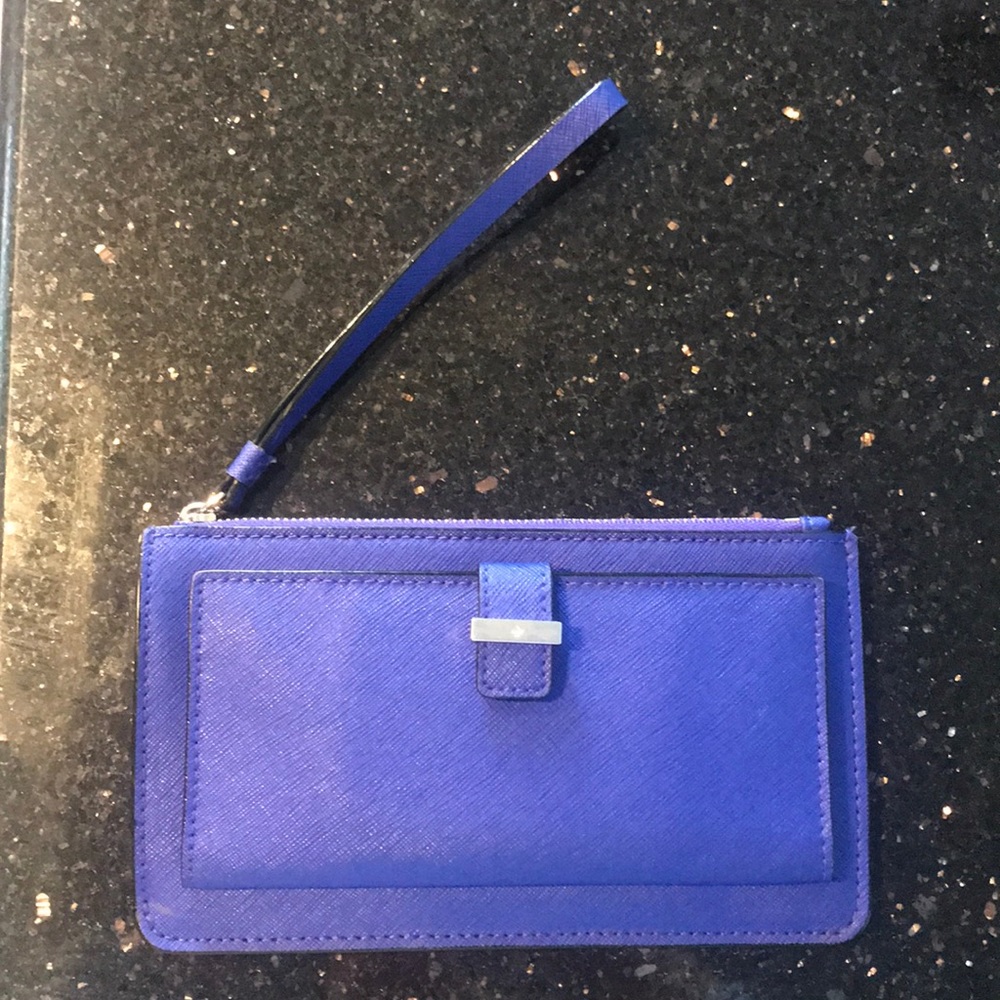 Kate Pade Cobalt Wristlet